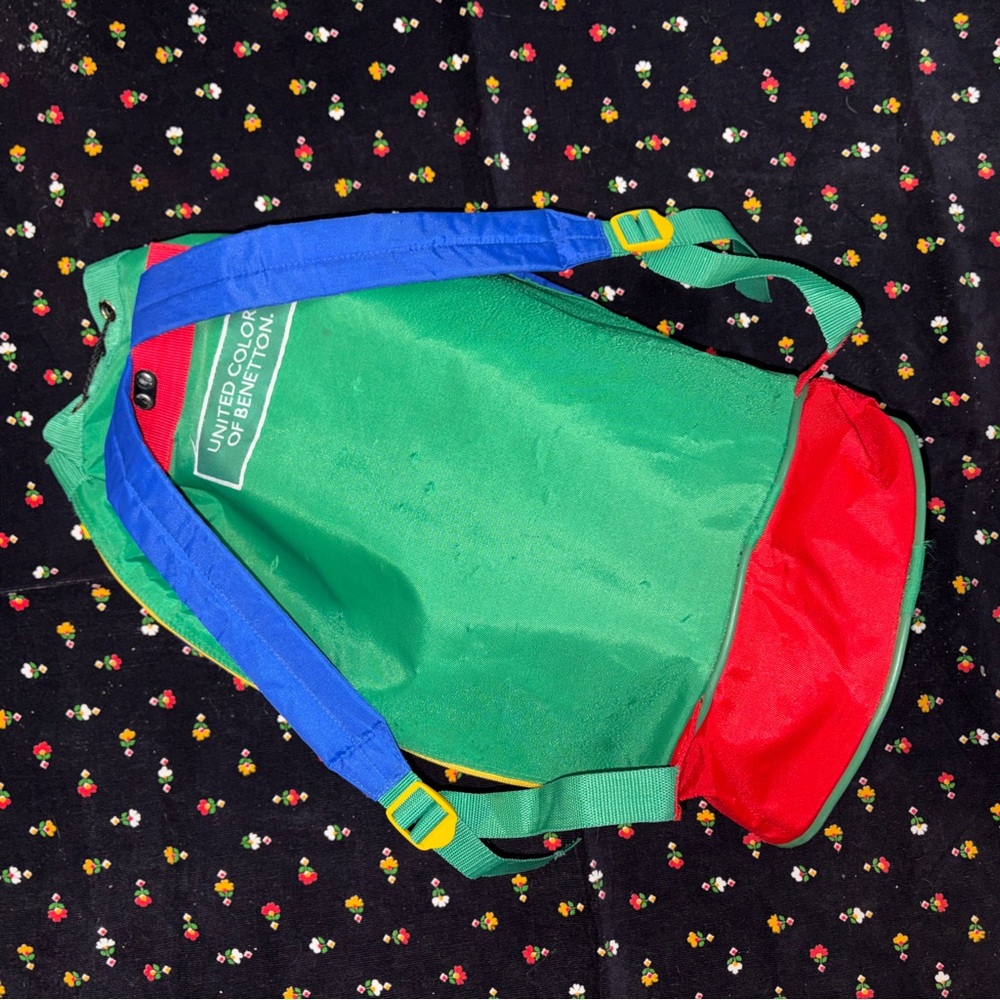 United Colors Of Benetton vintage backpack - Picture 3 of 7